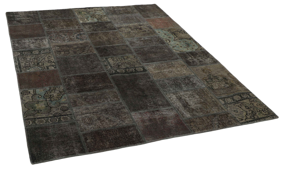 Vintage Royal Patchwork Rugs | Antique Persian Handcraft206 cm x 258 cm