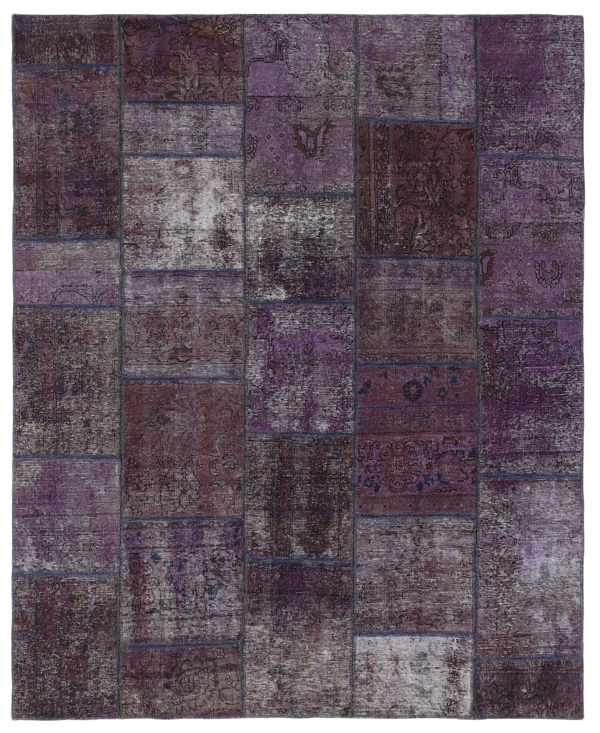 Vintage Royal Patchwork Rugs | Antique Persian Handcraft205 cm x 256 cm