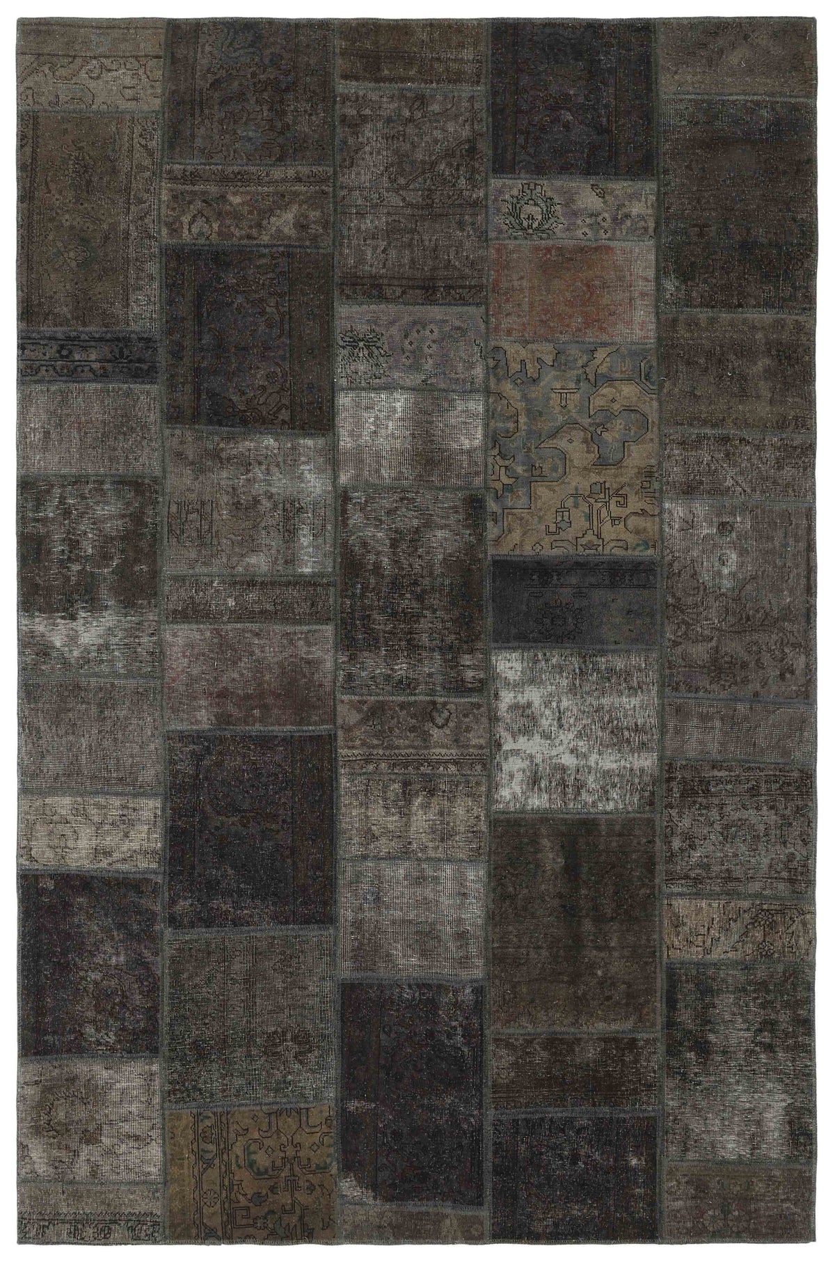 Vintage Royal Patchwork Rugs | Antique Persian Handcraft202 cm x 312 cm