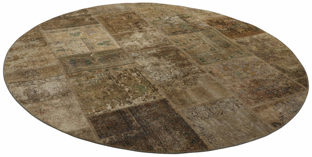 Vintage Royal Patchwork Rugs | Antique Persian Handcraft250 cm x 250 cm