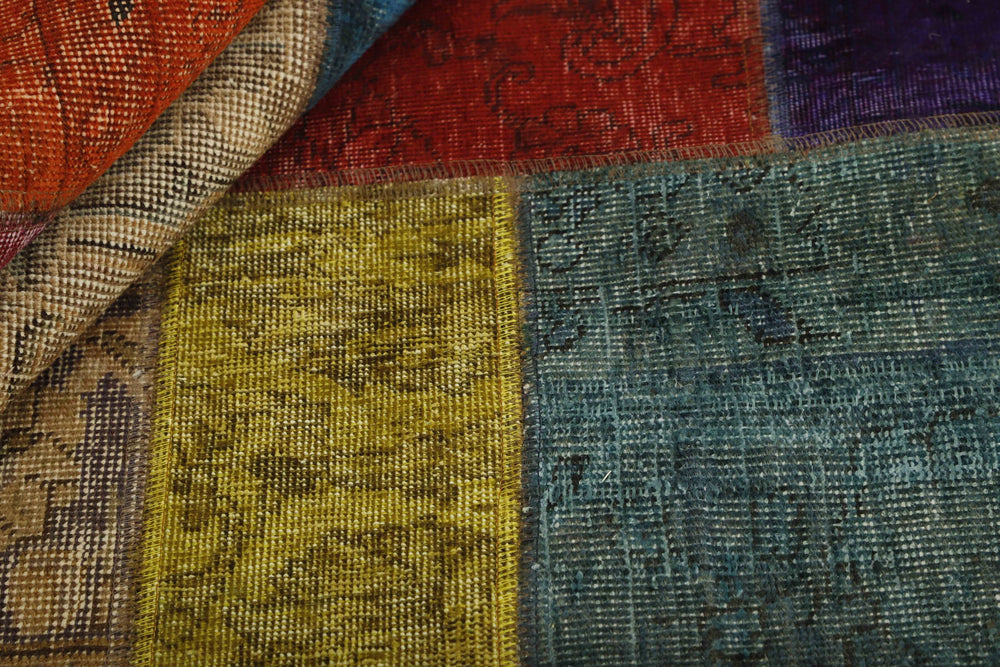 Vintage Royal Patchwork Rugs | Antique Persian Handcraft200 cm x 308 cm