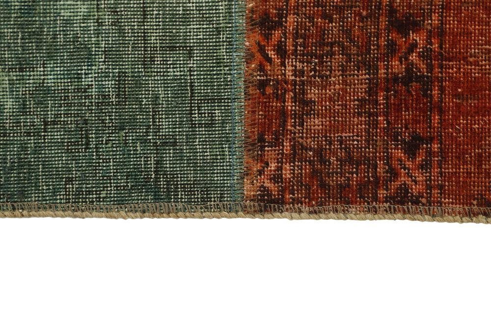 Vintage Royal Patchwork Rugs | Antique Persian Handcraft82 cm x 410 cm