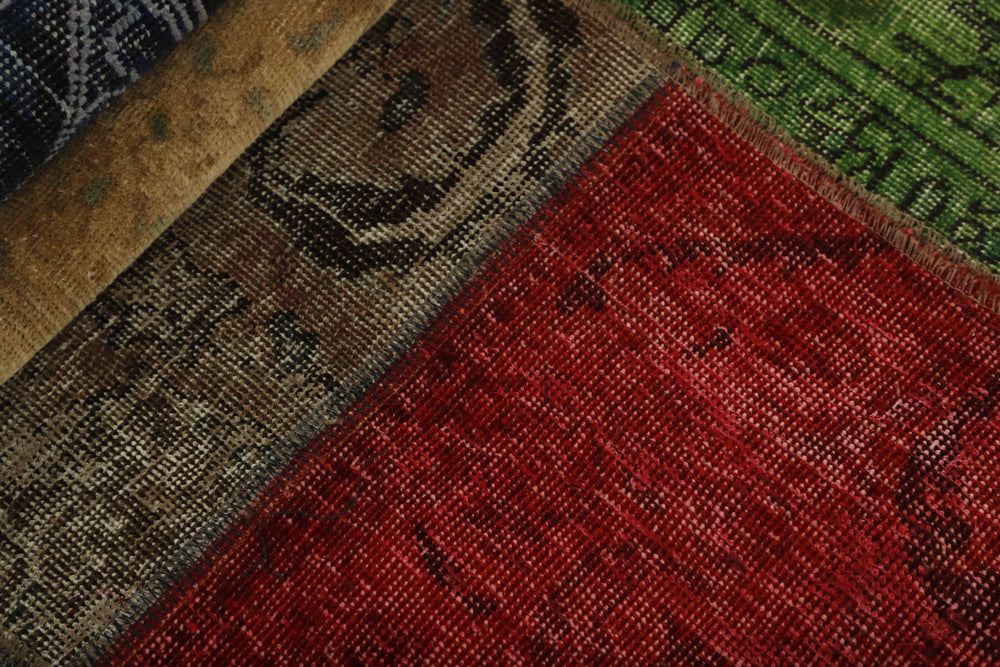 Vintage Royal Patchwork Rugs | Antique Persian Handcraft200 cm x 200 cm