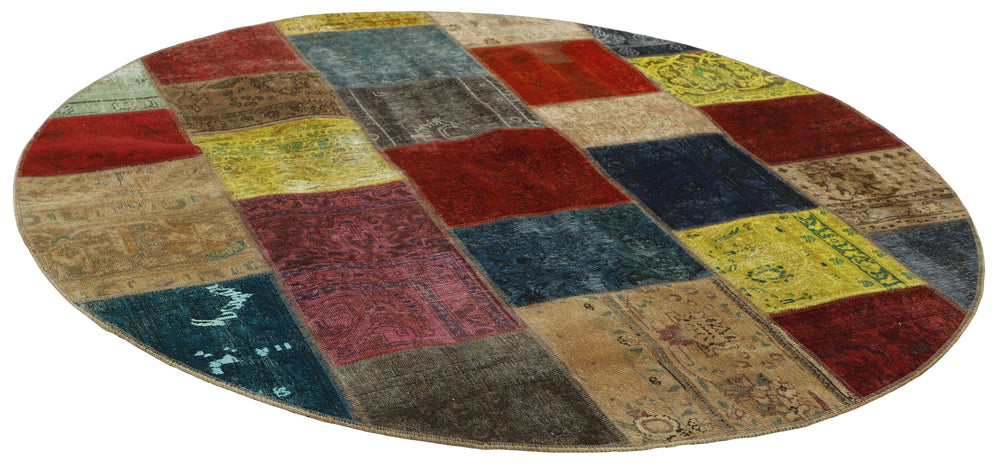 Vintage Royal Patchwork Rugs | Antique Persian Handcraft200 cm x 200 cm