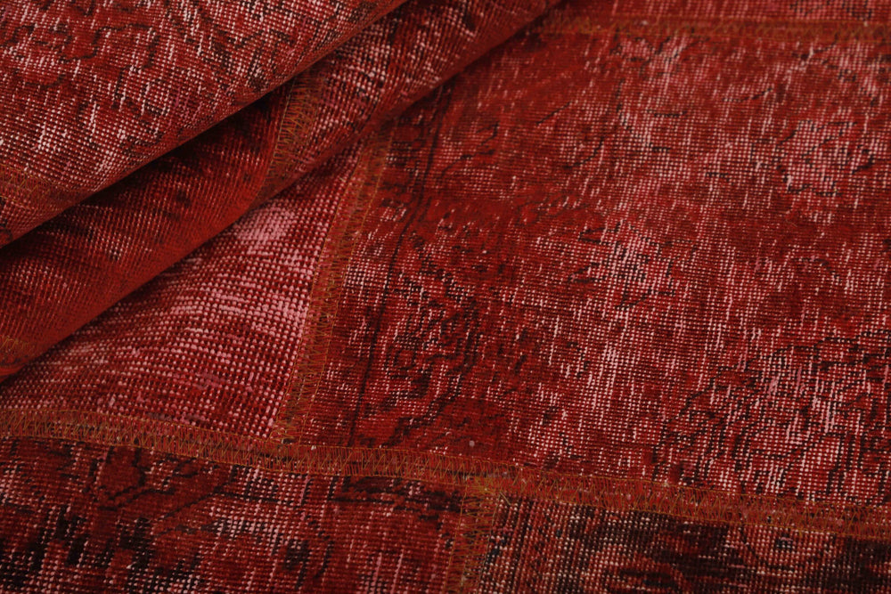 Vintage Royal Patchwork Rugs | Antique Persian Handcraft204 cm x 252 cm