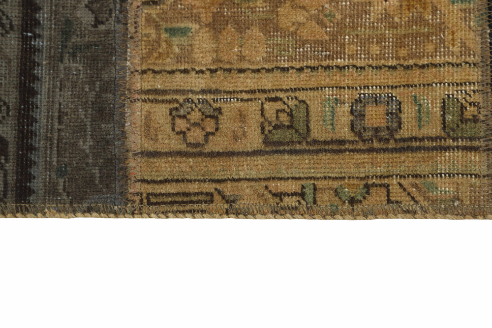 Vintage Royal Patchwork Rugs | Antique Persian Handcraft201 cm x 308 cm