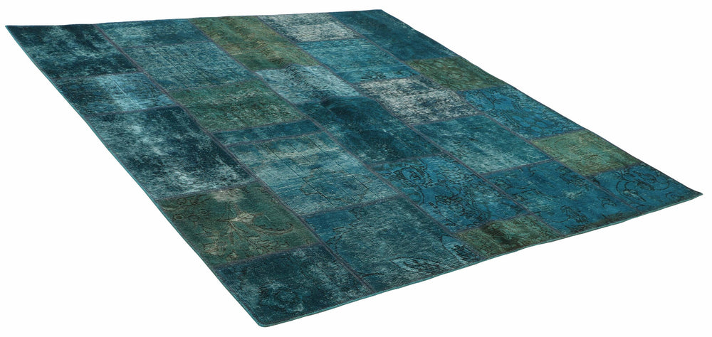 Vintage Royal Patchwork Rugs | Antique Persian Handcraft199 cm x 207 cm