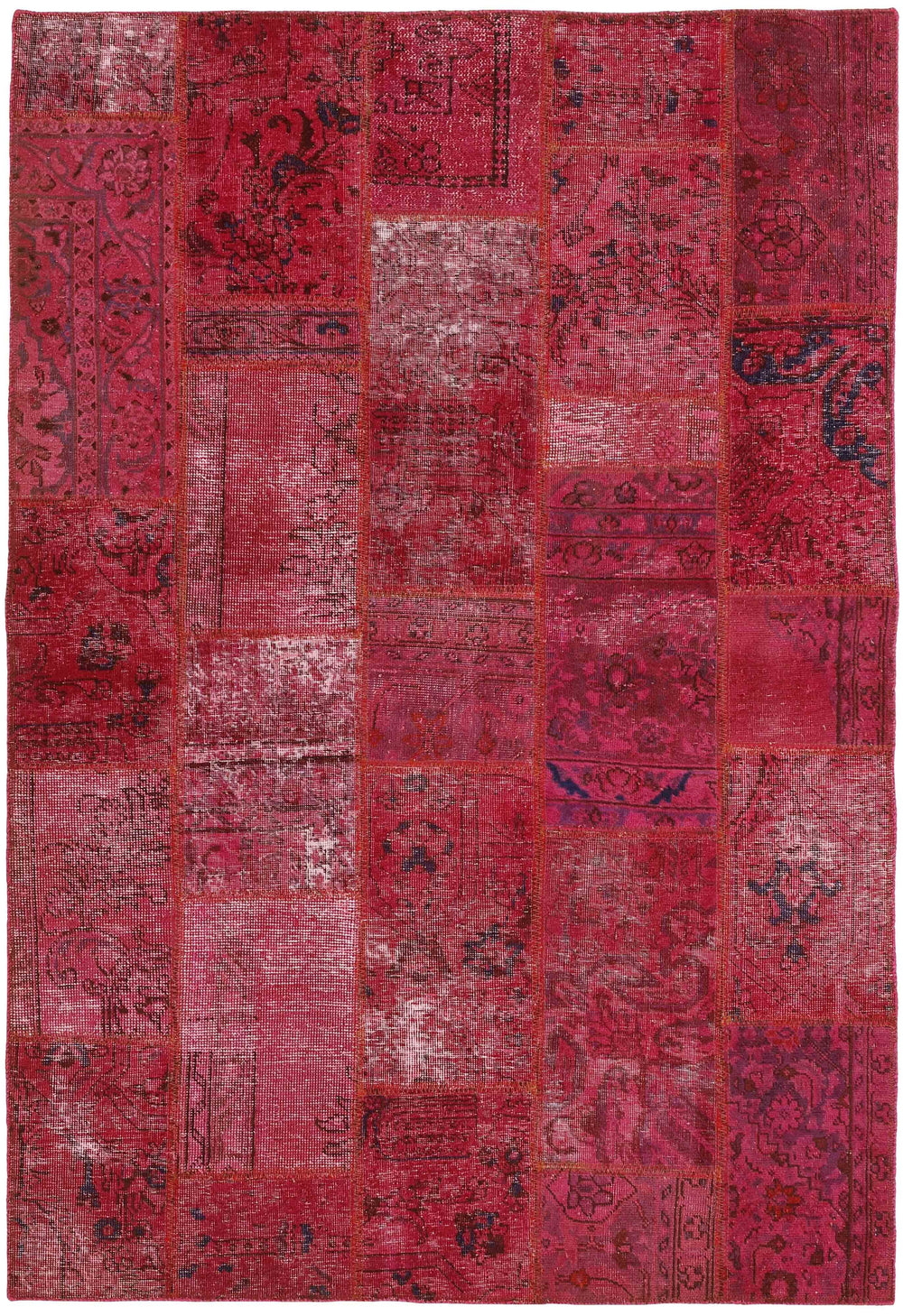 Vintage Royal Patchwork Rugs | Antique Persian Handcraft140 cm x 205 cm
