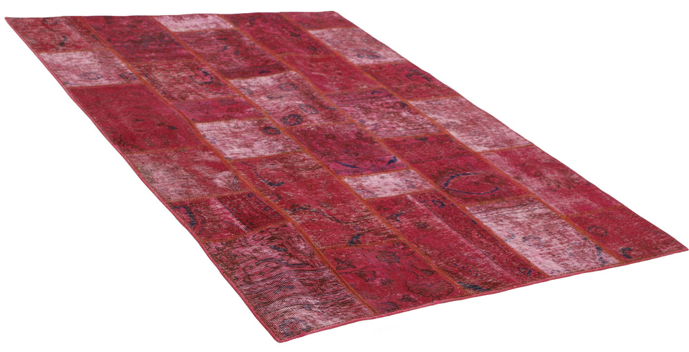 Vintage Royal Patchwork Rugs | Antique Persian Handcraft139 cm x 203 cm
