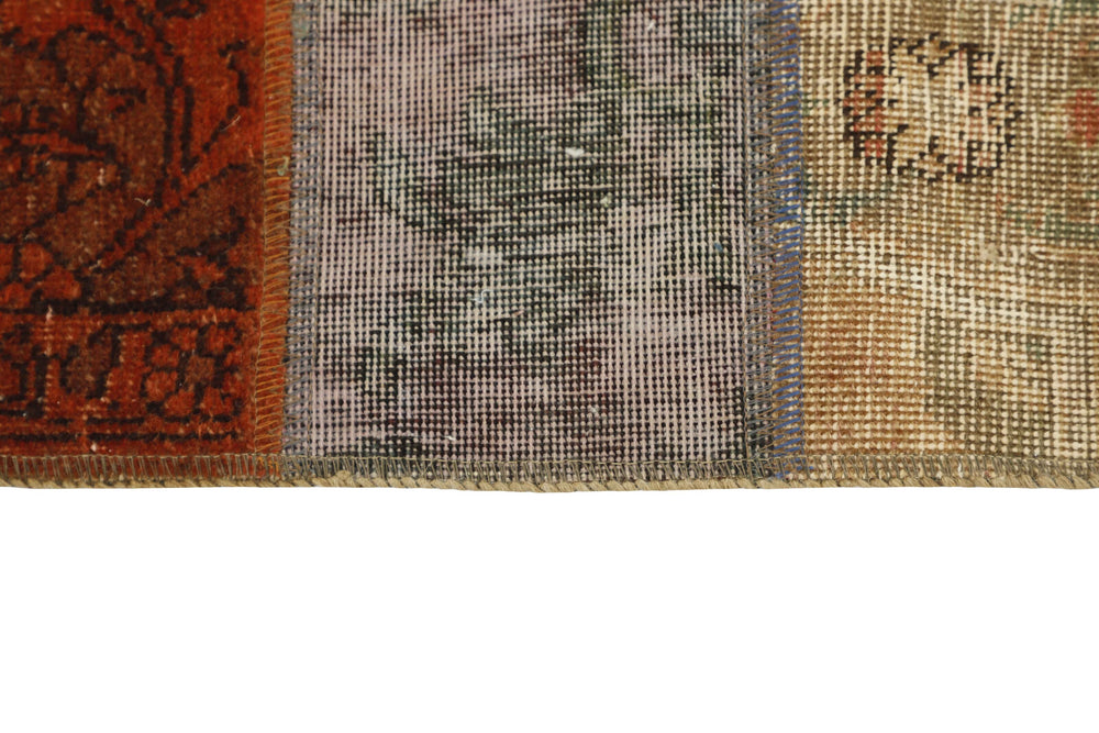 Vintage Royal Patchwork Rugs | Antique Persian Handcraft141 cm x 207 cm