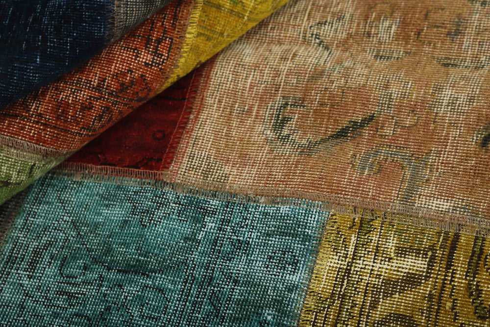 Vintage Royal Patchwork Rugs | Antique Persian Handcraft171 cm x 236 cm