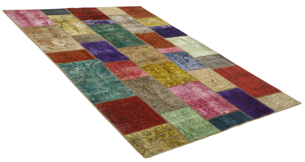 Vintage Royal Patchwork Rugs | Antique Persian Handcraft170 cm x 238 cm