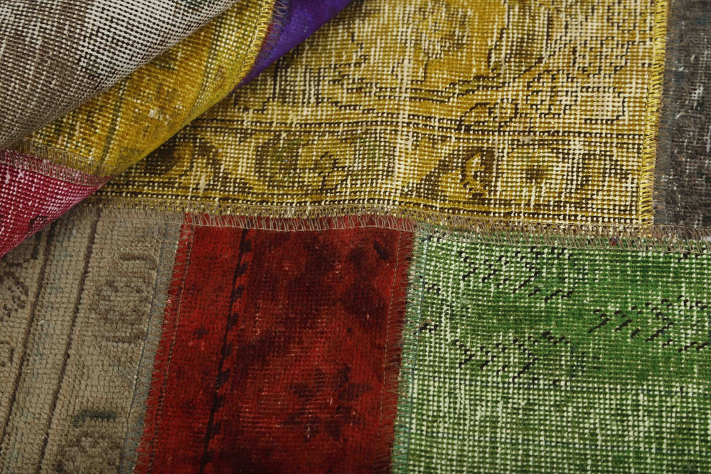 Vintage Royal Patchwork Rugs | Antique Persian Handcraft171 cm x 235 cm
