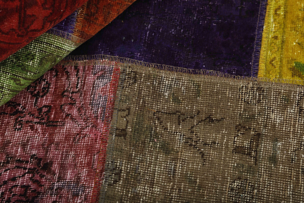Vintage Royal Patchwork Rugs | Antique Persian Handcraft169 cm x 240 cm