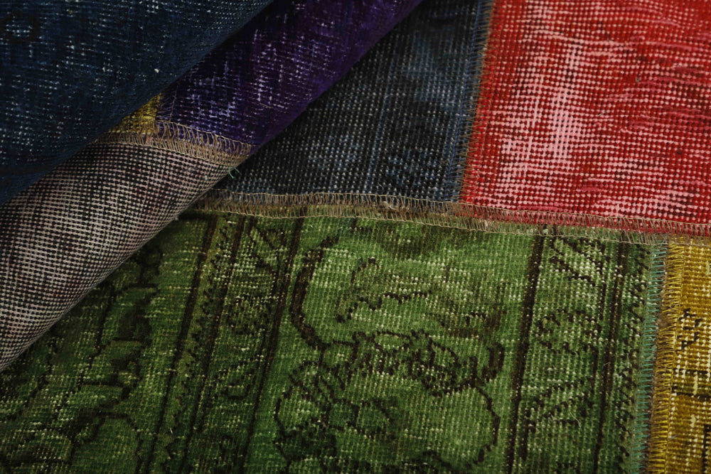 Vintage Royal Patchwork Rugs | Antique Persian Handcraft167 cm x 238 cm