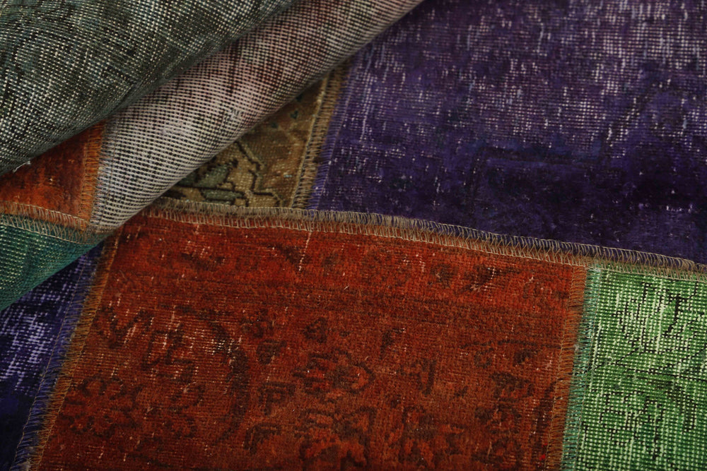Vintage Royal Patchwork Rugs | Antique Persian Handcraft169 cm x 238 cm