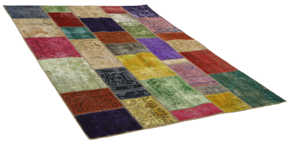 Vintage Royal Patchwork Rugs | Antique Persian Handcraft170 cm x 236 cm