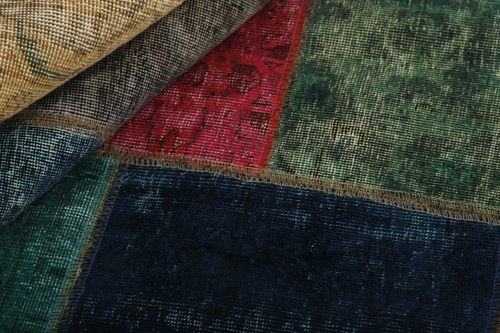 Vintage Royal Patchwork Rugs | Antique Persian Handcraft171 cm x 233 cm