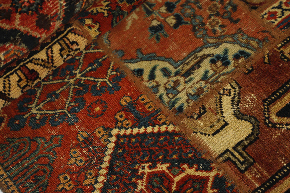 Persian Malayer Patchwork Rugs | Antique Hand-Knotted Persian Craftsmanship74 cm x 247 cm