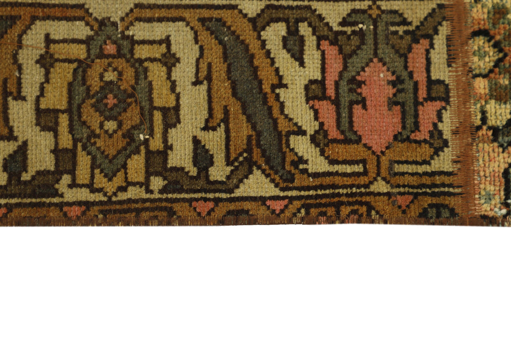 Persian Malayer Patchwork Rugs | Antique Hand-Knotted Persian Craftsmanship75 cm x 249 cm