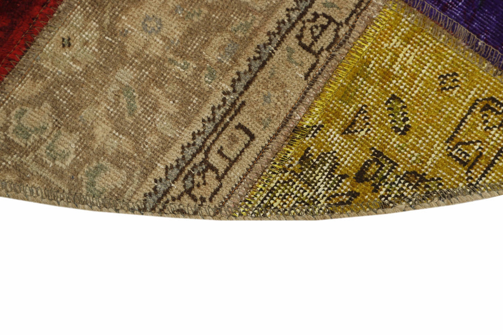 Vintage Royal Patchwork Rugs | Antique Persian Handcraft200 cm x 200 cm