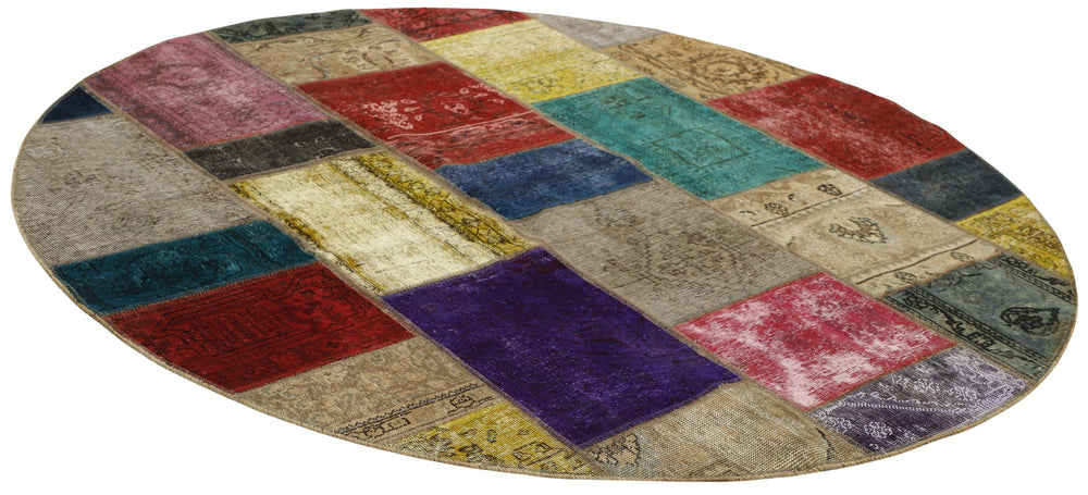 Vintage Royal Patchwork Rugs | Antique Persian Handcraft200 cm x 200 cm