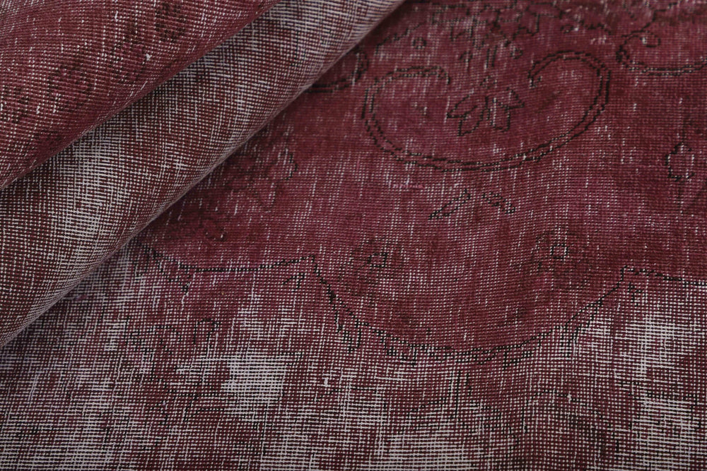 Vintage Royal Collection: Antique Persian Hand-Knotted Rugs in Stonewashed, Recoloured Finishes202 cm x 302 cm