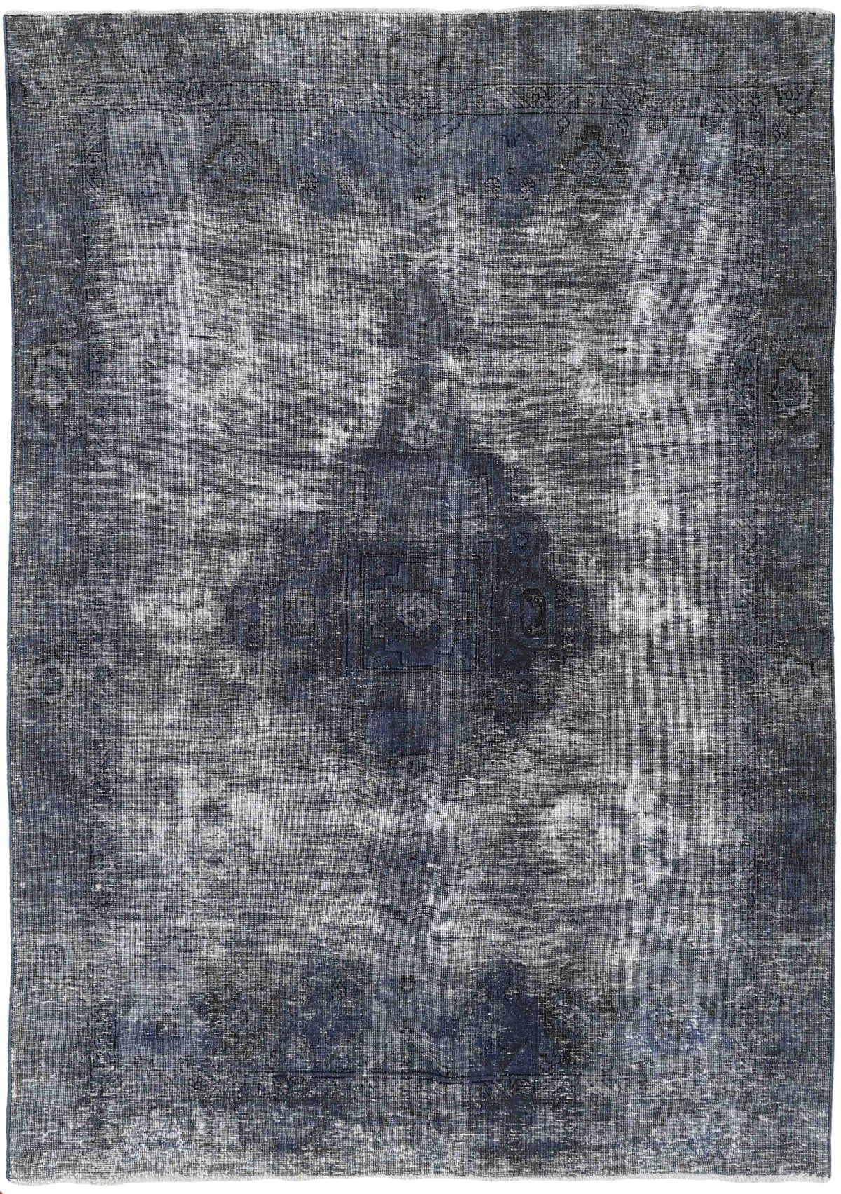 Vintage Royal Collection: Antique Persian Hand-Knotted Rugs in Stonewashed, Recoloured Finishes196 cm x 288 cm