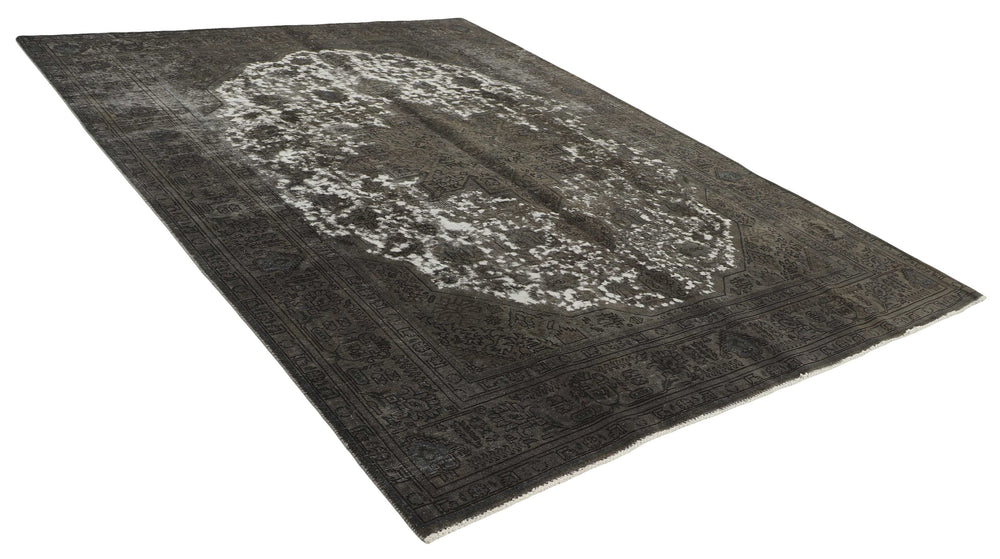 Vintage Royal Collection: Antique Persian Hand-Knotted Rugs in Stonewashed, Recoloured Finishes245 cm x 346 cm