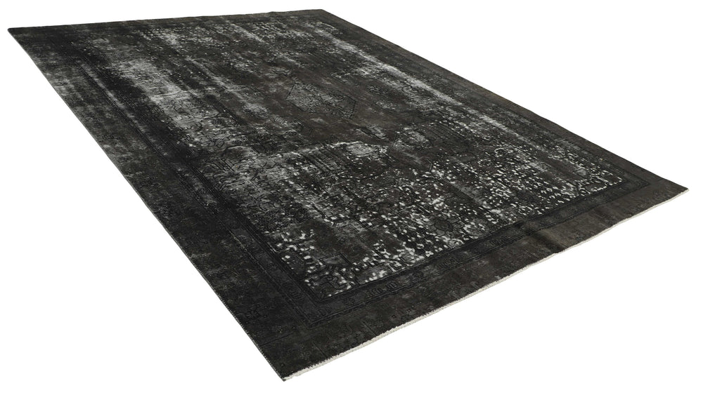 Vintage Royal Collection: Antique Persian Hand-Knotted Rugs in Stonewashed, Recoloured Finishes262 cm x 349 cm