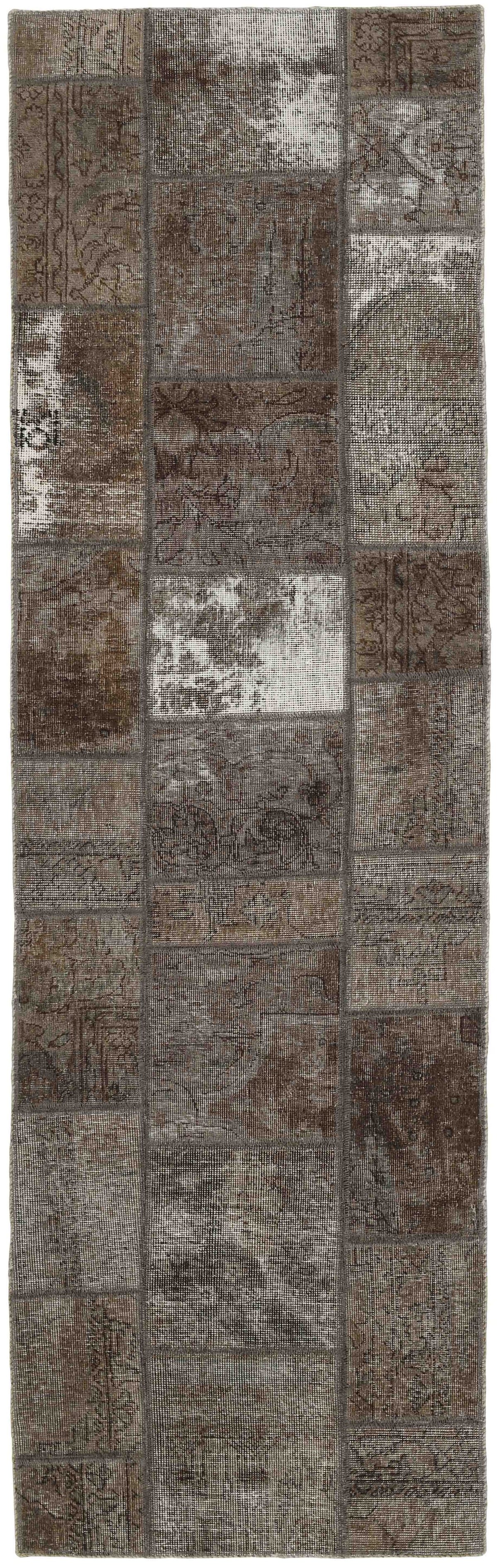 Vintage Royal Patchwork Rugs | Antique Persian Handcraft70 cm x 250 cm