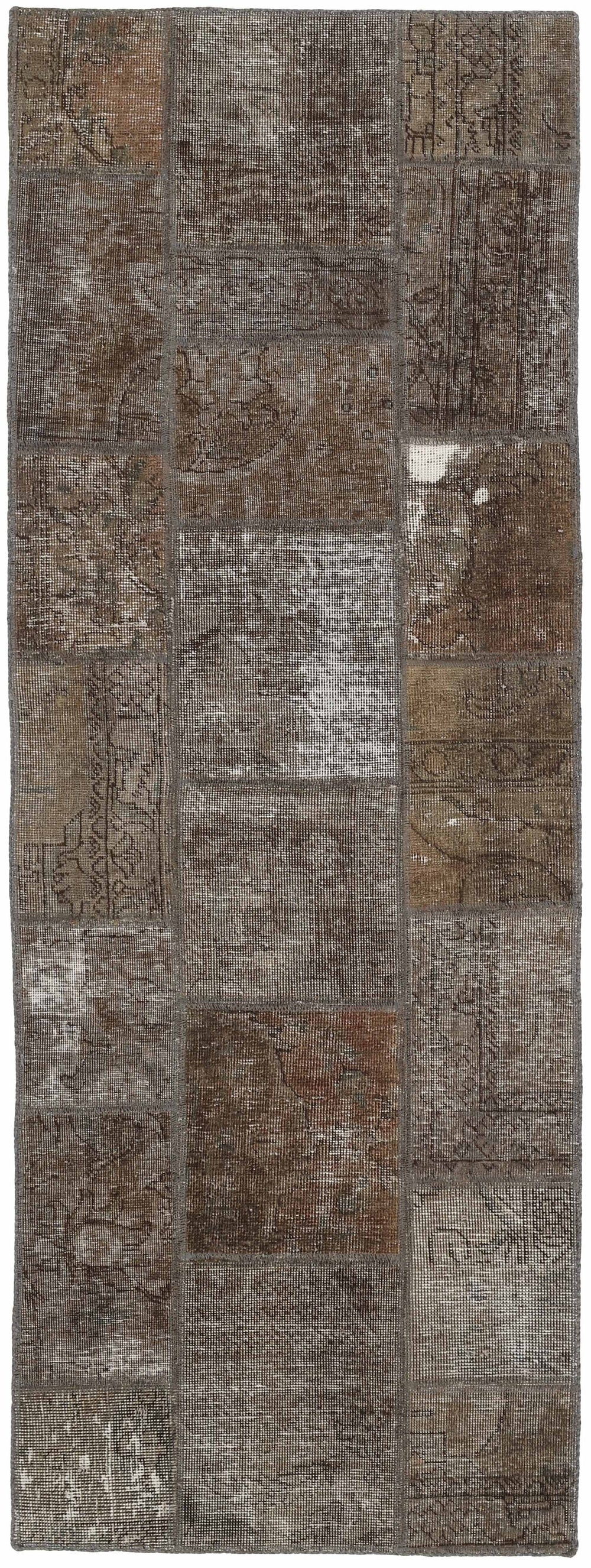 Vintage Royal Patchwork Rugs | Antique Persian Handcraft73 cm x 205 cm