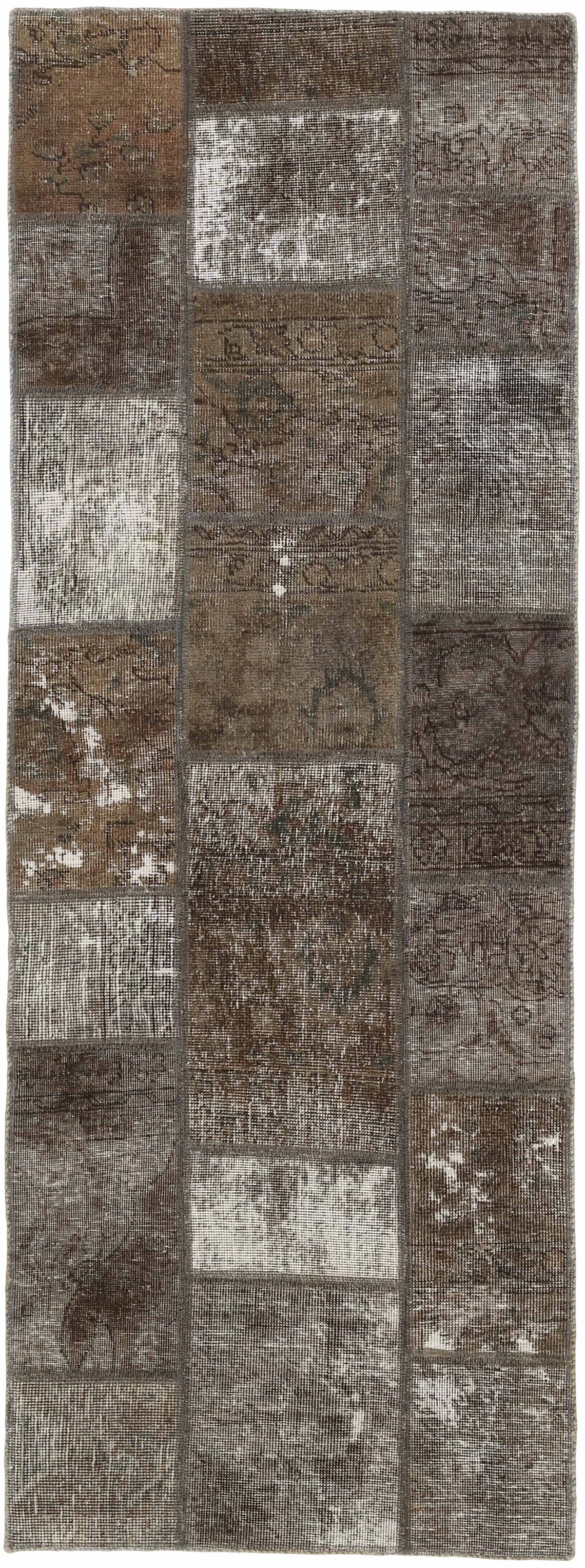 Vintage Royal Patchwork Rugs | Antique Persian Handcraft72 cm x 203 cm