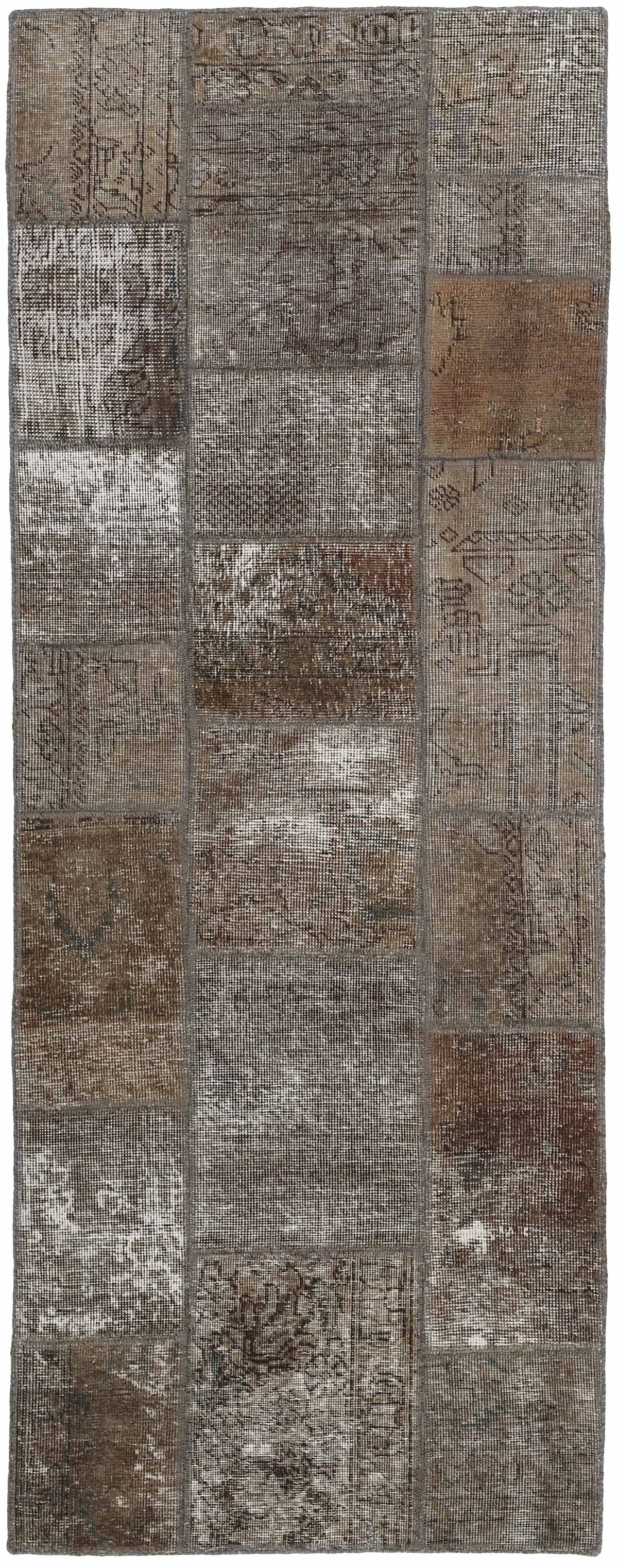 Vintage Royal Patchwork Rugs | Antique Persian Handcraft74 cm x 205 cm