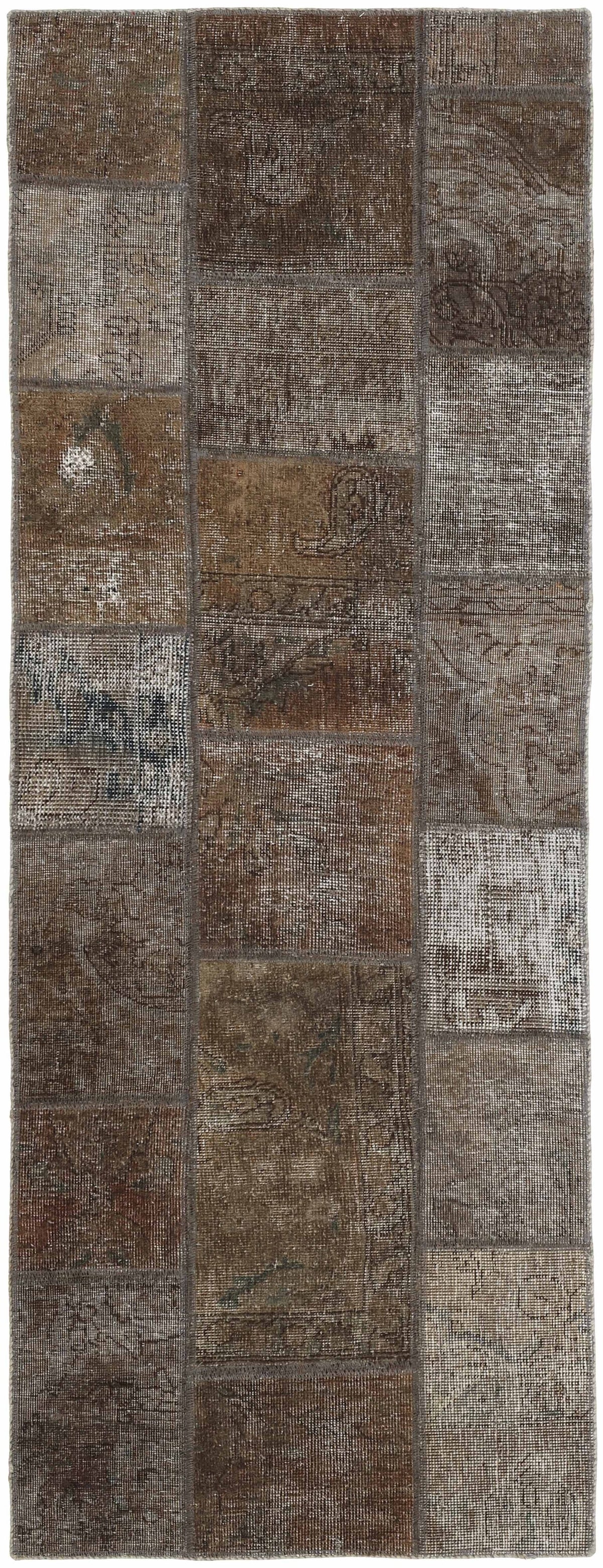 Vintage Royal Patchwork Rugs | Antique Persian Handcraft72 cm x 205 cm