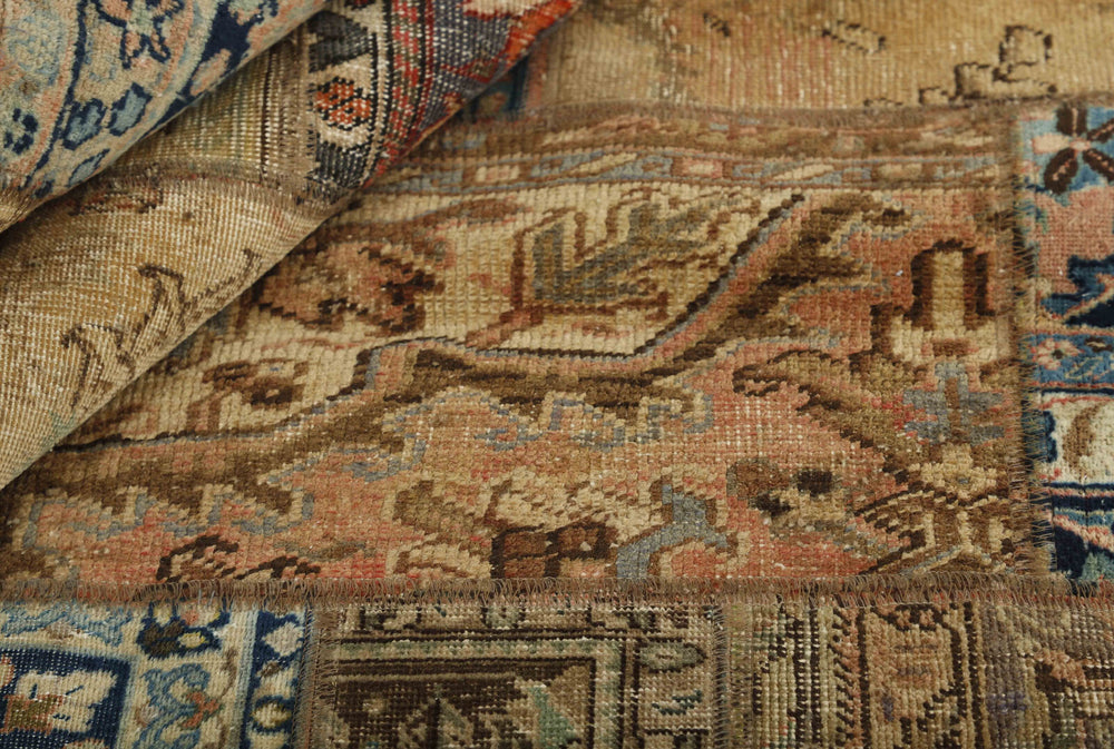 Vintage Royal Patchwork Rugs | Antique Persian Handcraft252 cm x 360 cm