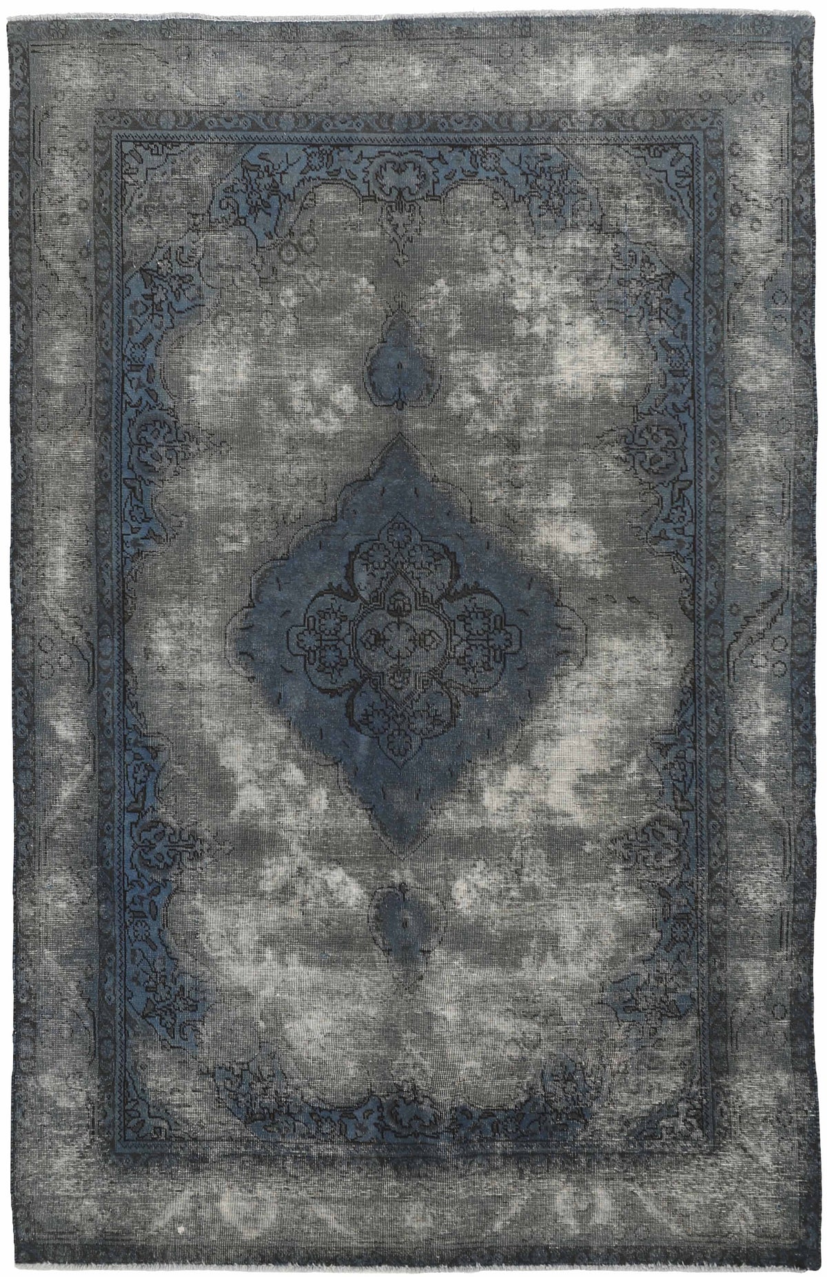 Vintage Royal Collection: Antique Persian Hand-Knotted Rugs in Stonewashed, Recoloured Finishes185 cm x 292 cm