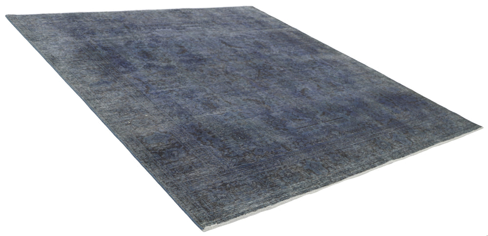 Vintage Royal Collection: Antique Persian Hand-Knotted Rugs in Stonewashed, Recoloured Finishes242 cm x 277 cm