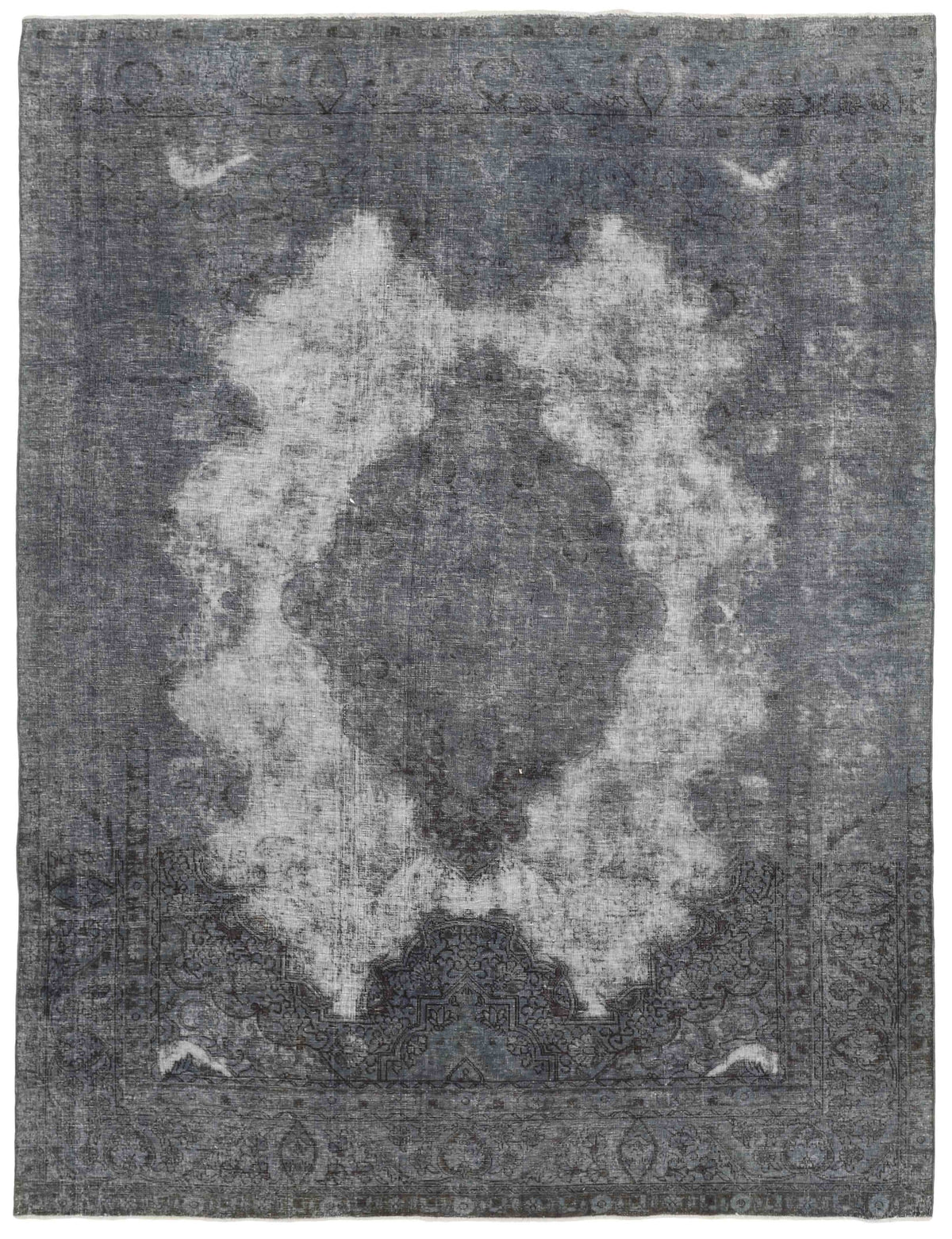 Vintage Royal Collection: Antique Persian Hand-Knotted Rugs in Stonewashed, Recoloured Finishes245 cm x 322 cm