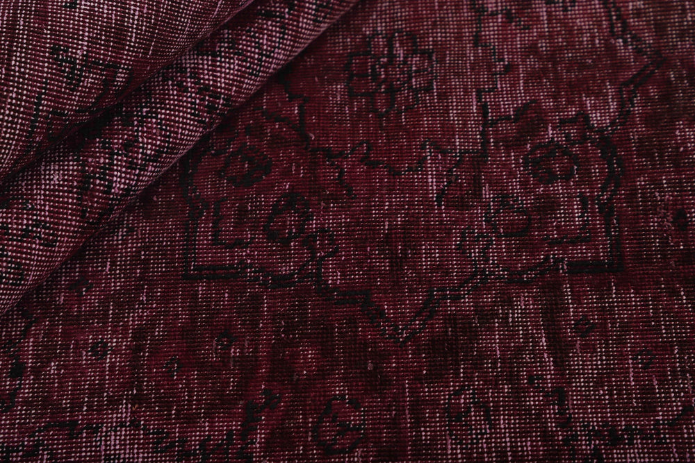 Vintage Royal Collection: Antique Persian Hand-Knotted Rugs in Stonewashed, Recoloured Finishes203 cm x 284 cm