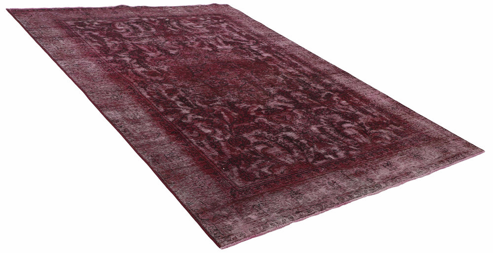 Vintage Royal Collection: Antique Persian Hand-Knotted Rugs in Stonewashed, Recoloured Finishes203 cm x 284 cm