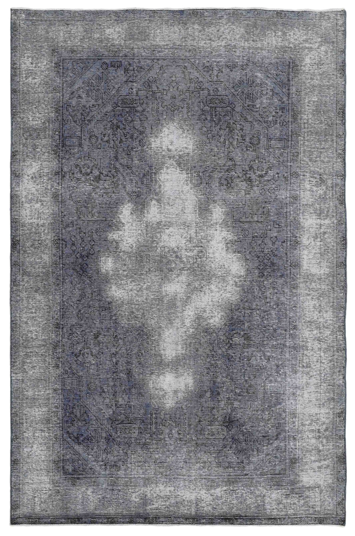 Vintage Royal Collection: Antique Persian Hand-Knotted Rugs in Stonewashed, Recoloured Finishes187 cm x 287 cm