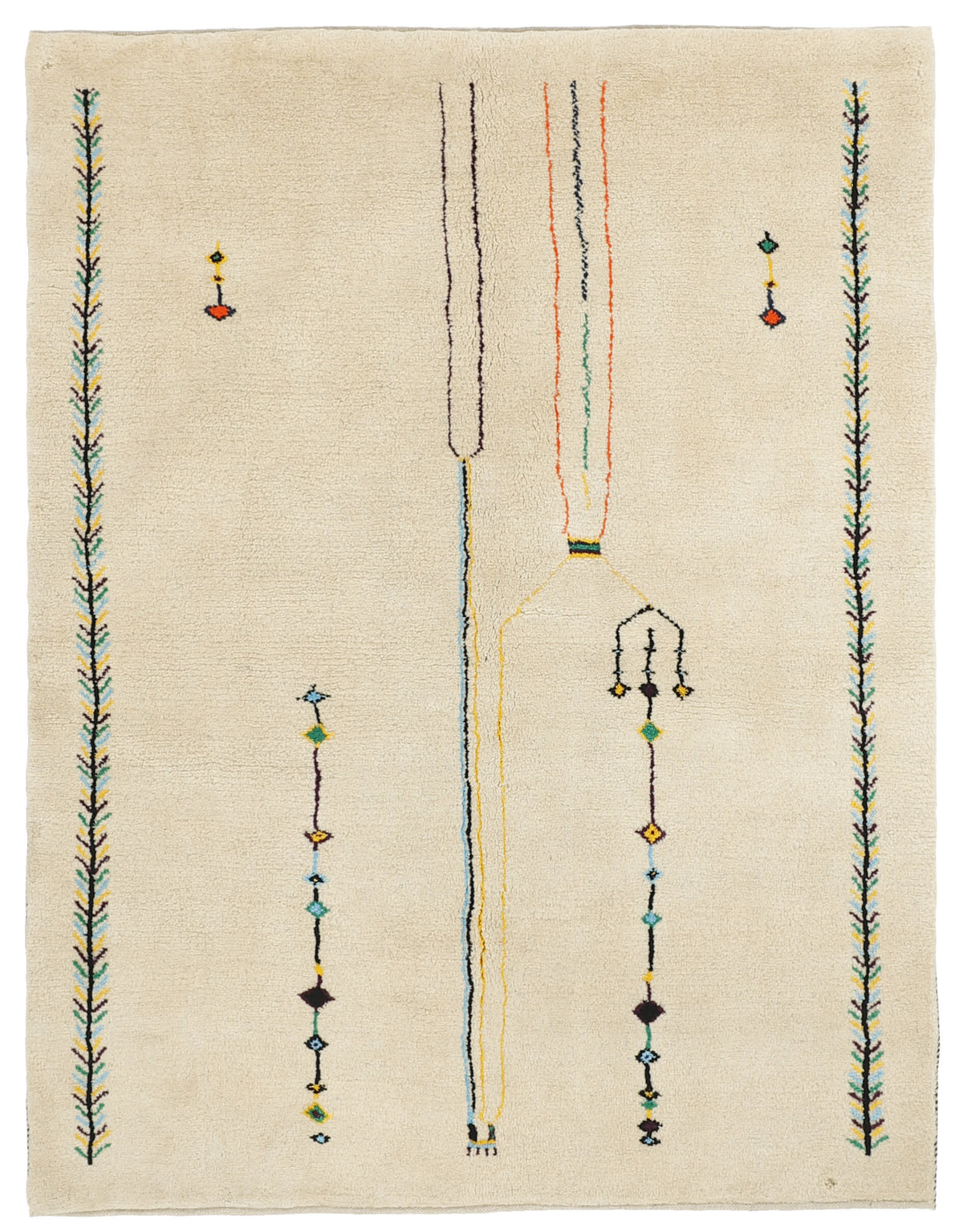 Harvest Rug Collection | Hand-Knotted Persian Wool Rugs with Silk Accents151 cm x 195 cm