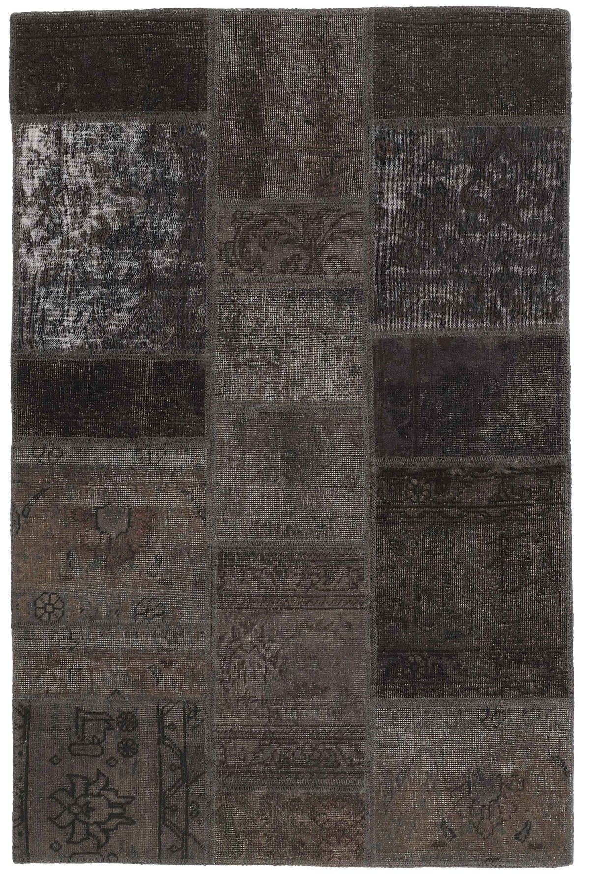 Vintage Royal Patchwork Rugs | Antique Persian Handcraft104 cm x 158 cm