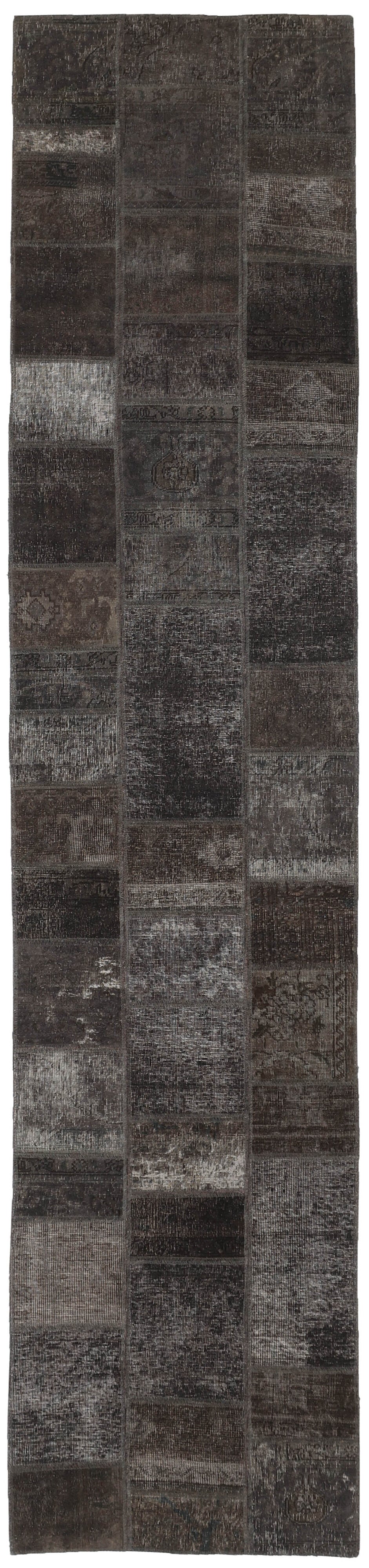 Vintage Royal Patchwork Rugs | Antique Persian Handcraft85 cm x 415 cm