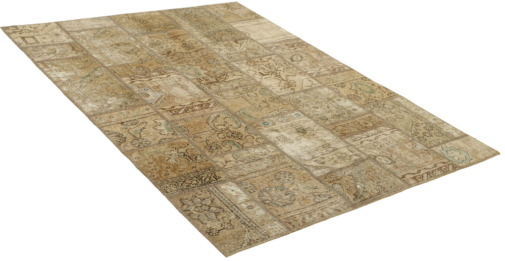 Vintage Royal Patchwork Rugs | Antique Persian Handcraft142 cm x 200 cm