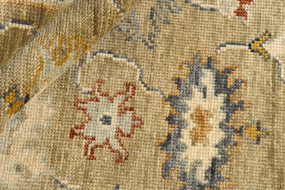 Hand-Knotted Oushak Wool Rugs | Turkish Tradition and Indian Craftsmanship305 cm x 400 cm