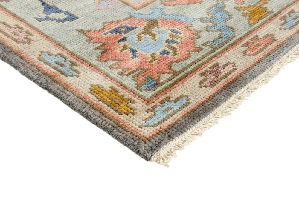 Hand-Knotted Oushak Wool Rugs | Turkish Tradition and Indian Craftsmanship208 cm x 305 cm