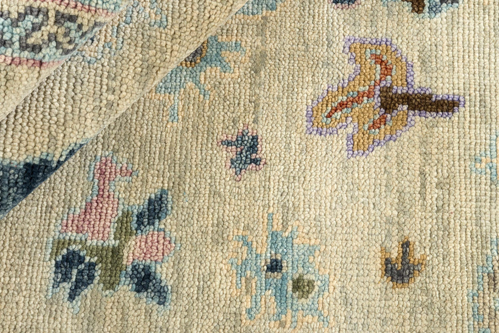 Hand-Knotted Oushak Wool Rugs | Turkish Tradition and Indian Craftsmanship307 cm x 398 cm