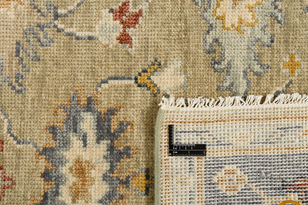 Hand-Knotted Oushak Wool Rugs | Turkish Tradition and Indian Craftsmanship204 cm x 300 cm